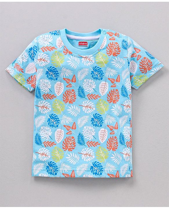 Babyhug Half Sleeves Printed T-Shirts Pack of 3 - Multicolor