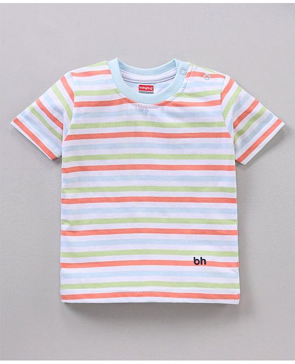 Babyhug Half Sleeves Printed T-Shirts Pack of 3 - Multicolor