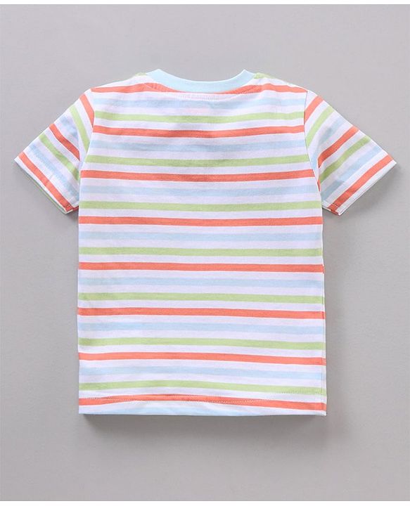 Babyhug Half Sleeves Printed T-Shirts Pack of 3 - Multicolor