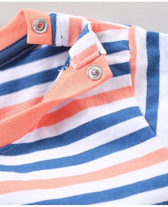 Babyhug Half Sleeves T-Shirts Dolphin Print Pack of 3 - Multicolor