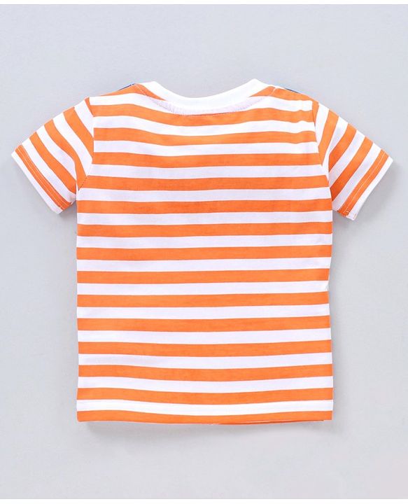 Babyhug Half Sleeves T-Shirts Multi Print Pack Of 3 - Multicolor