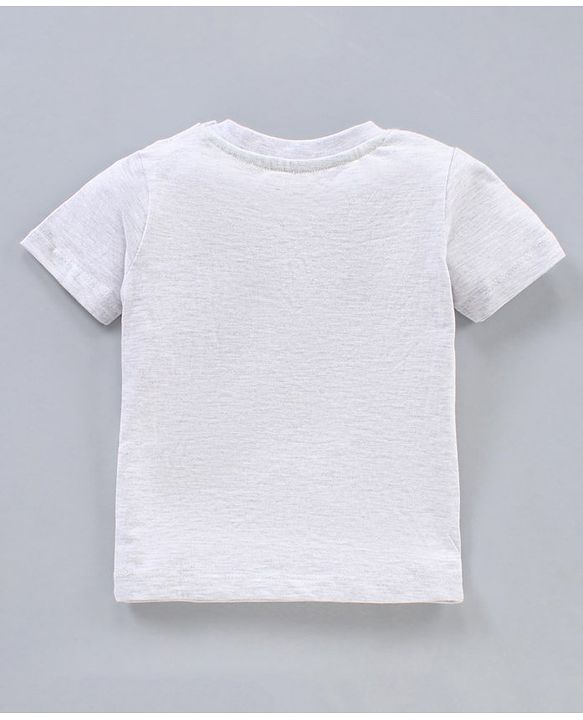 Babyhug Half Sleeves Cotton T-Shirts Placement Print Pack of 3- Multicolor