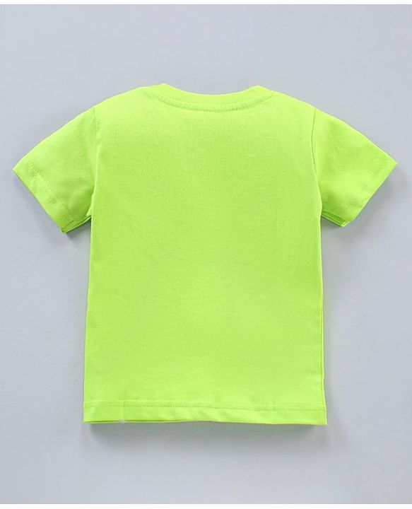 Babyhug Half Sleeves Cotton T-Shirts Placement Print Pack of 3- Multicolor