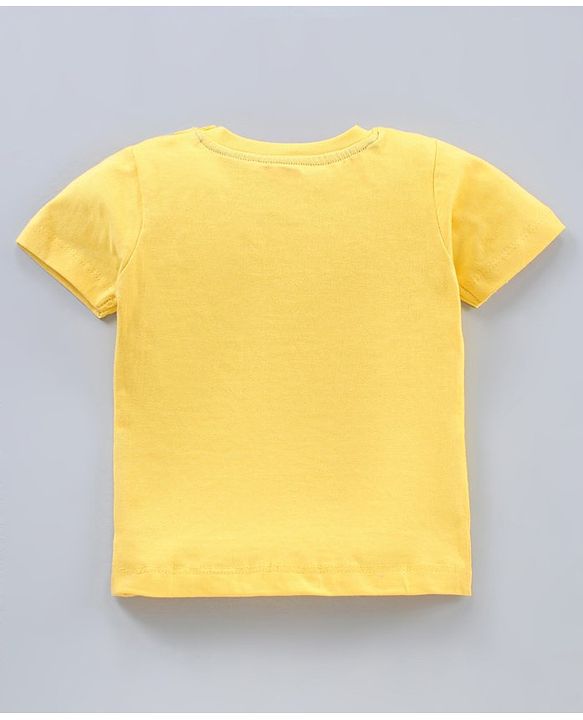 Babyhug Half Sleeves Cotton T-Shirts Placement Print Pack of 3- Multicolor
