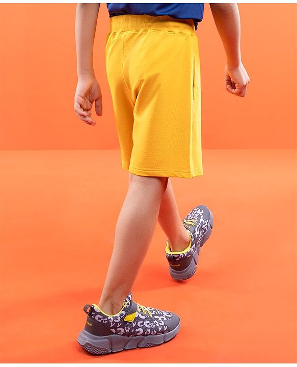 Pine Active Anti Bacterial Shorts Solid  - Gold