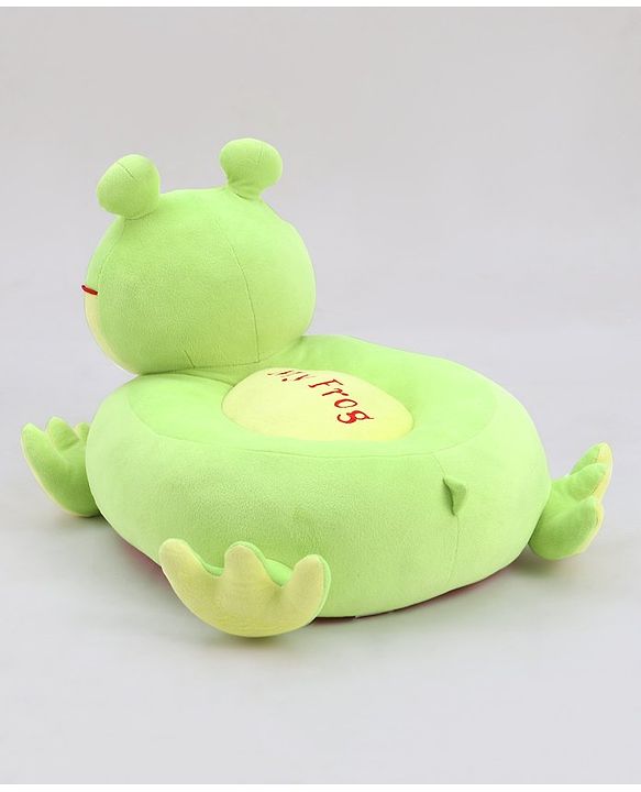 Babyhug Frog Shaped Soft Seat - Green