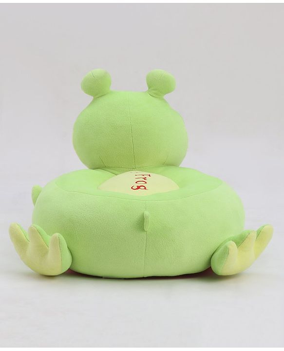 Babyhug Frog Shaped Soft Seat - Green
