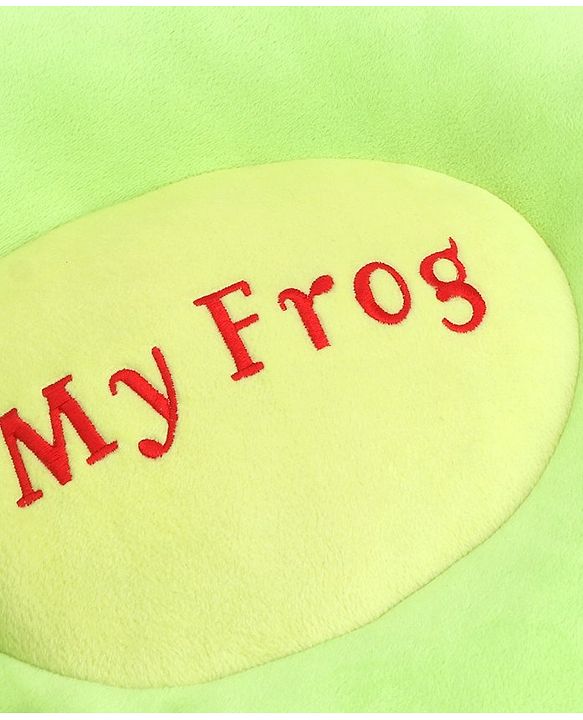 Babyhug Frog Shaped Soft Seat - Green
