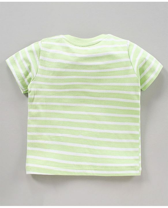 Babyhug Half Slevees T-Shirt With All Over Print Pack of 3 - Multicolour