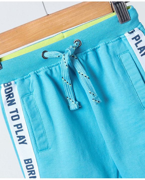 Babyhug Full Length Lounge Pant - Blue