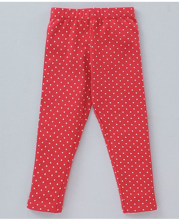 Babyhug Full Length Leggings Pack of 3- Multicolor