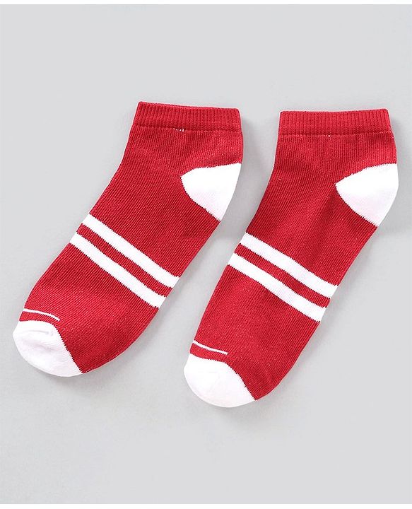 Pine Kids Anti Microbial Washed Stripe Socks Pack Of 5 - Multicolor