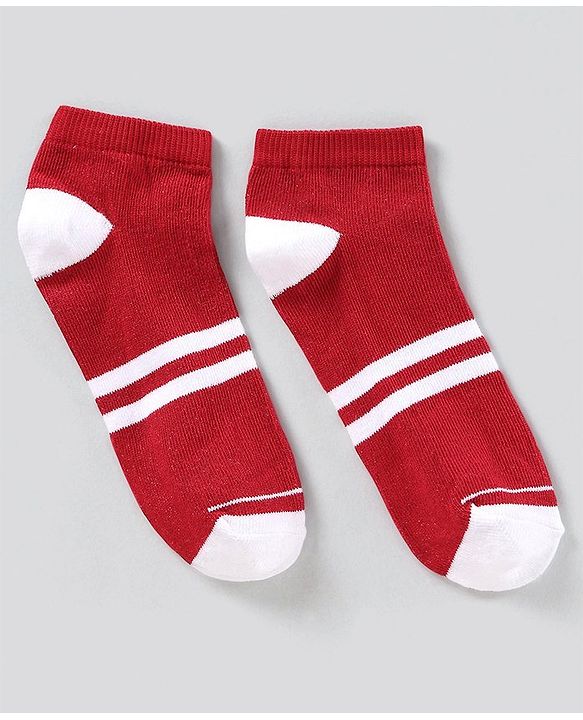 Pine Kids Anti Microbial Washed Stripe Socks Pack Of 5 - Multicolor