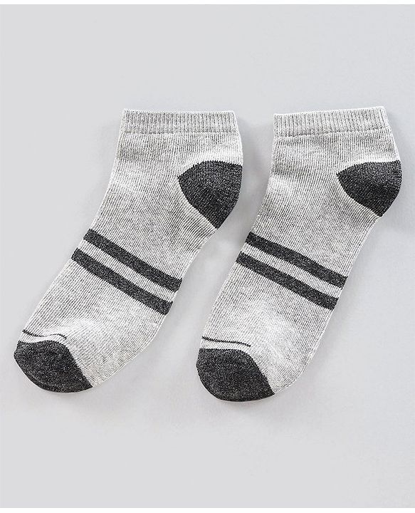 Pine Kids Anti Microbial Washed Stripe Socks Pack Of 5 - Multicolor