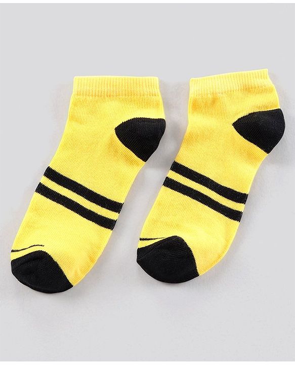 Pine Kids Anti Microbial Washed Stripe Socks Pack Of 5 - Multicolor
