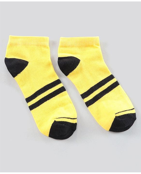 Pine Kids Anti Microbial Washed Stripe Socks Pack Of 5 - Multicolor