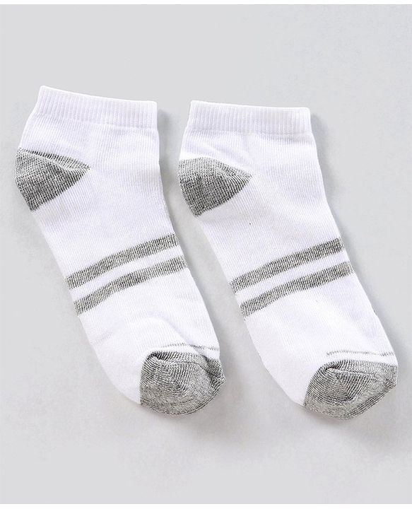 Pine Kids Anti Microbial Washed Stripe Socks Pack Of 5 - Multicolor