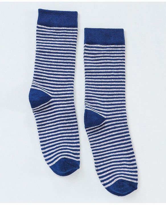 Pine Kids Ankle Length Antimicrobial Socks Set of 3 - Blue