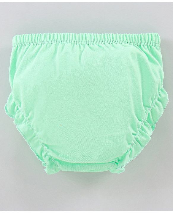 Babyhug Cotton Bloomers Polka Dot & Strawberry Printed Pack of 3 - Red Pink Green