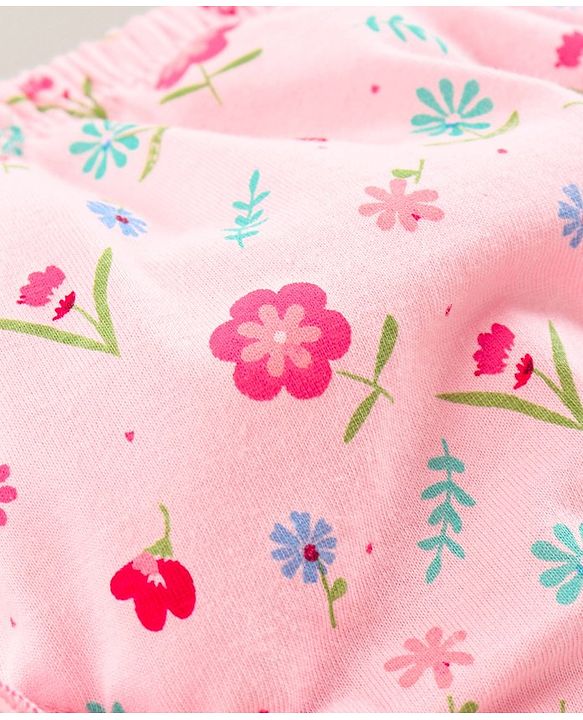 Babyhug Bloomers Pack of 3 - Multicolor