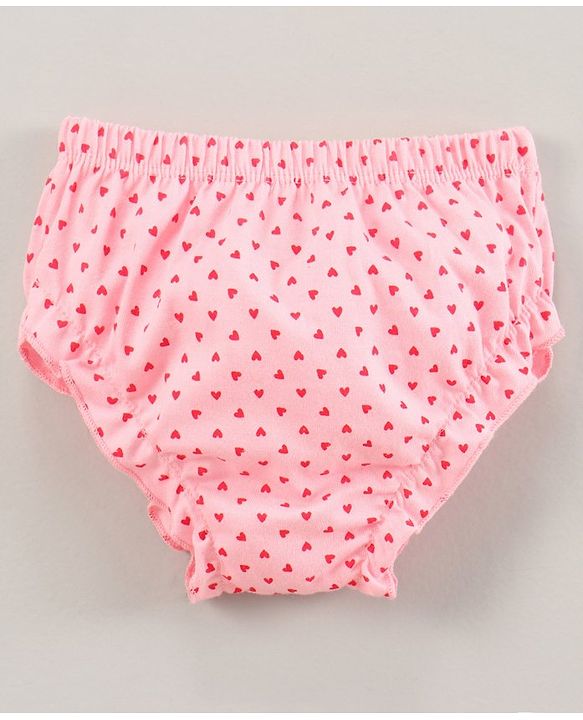 Babyhug Bloomers Multi Print Pack Of 3 - Pink Yellow