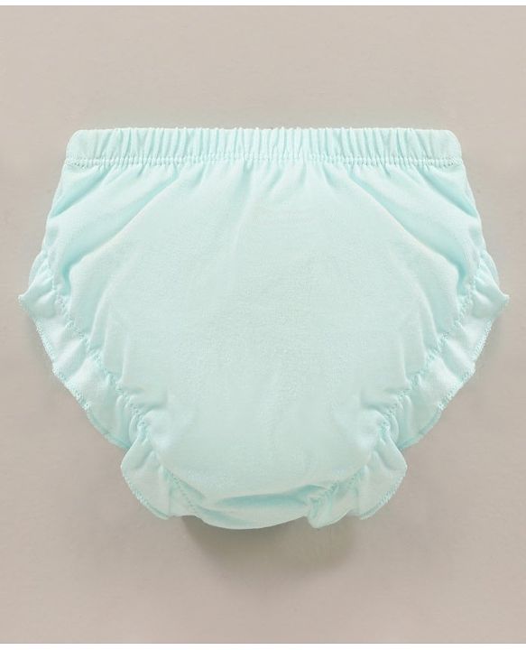 Babyhug Cotton Solid Bloomer Pack Of 3 - Pink Blue & Yellow