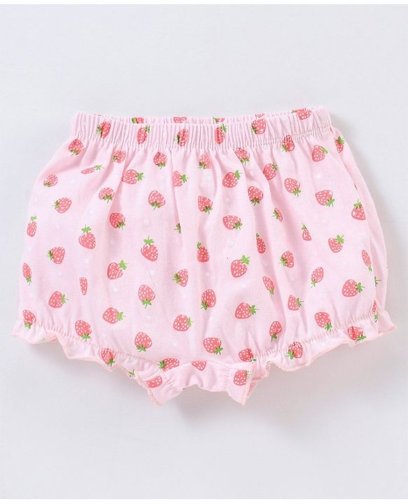 Babyhug Printed Bloomers Pack of 3 - Multicolor