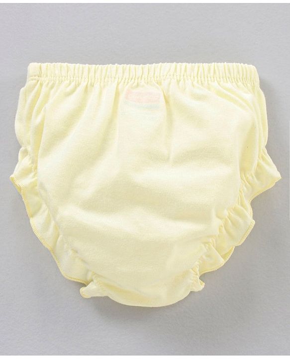 Babyhug Cotton Bloomers Strawberry Printed Pack of 3 - Pink & Yellow