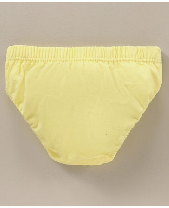 Babyhug 100% Cotton Dot Printed Pantied Pack Of 3 - Pink Yellow & Blue