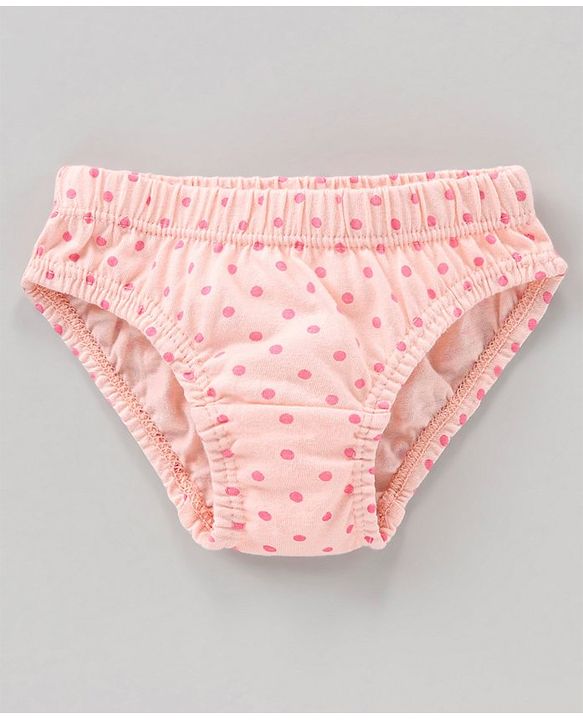 Babyhug 100% Cotton Panties Floral Print Pack of 7 - Multicolour