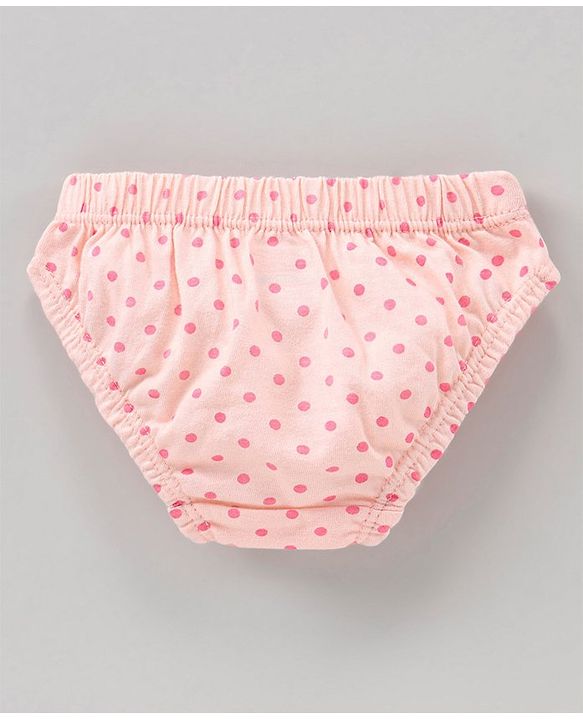 Babyhug 100% Cotton Panties Floral Print Pack of 7 - Multicolour