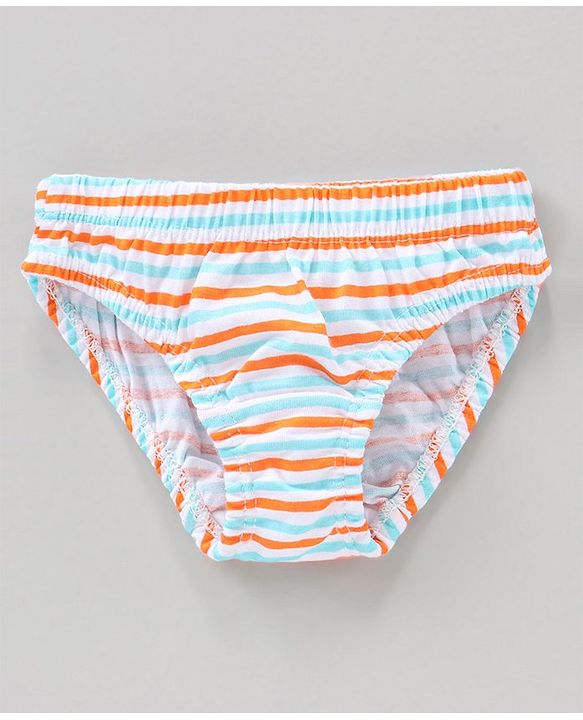 Babyhug 100% Cotton Panties Floral Print Pack of 7 - Multicolour