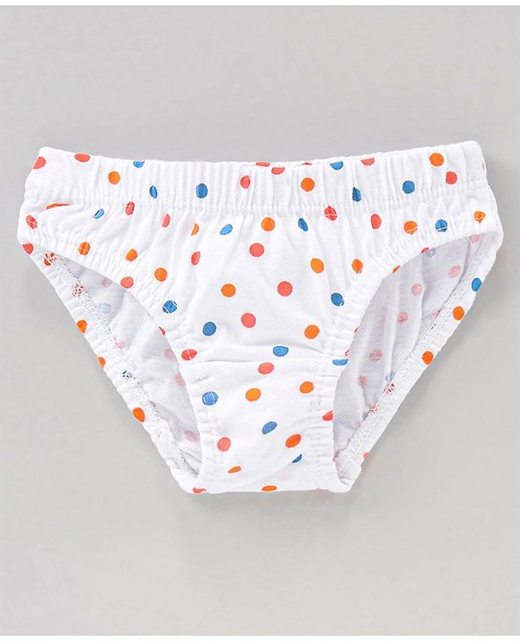 Babyhug 100% Cotton Panties Floral Print Pack of 7 - Multicolour