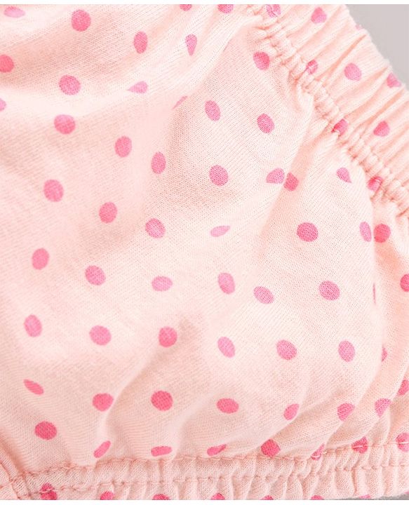 Babyhug 100% Cotton Panties Floral Print Pack of 7 - Multicolour