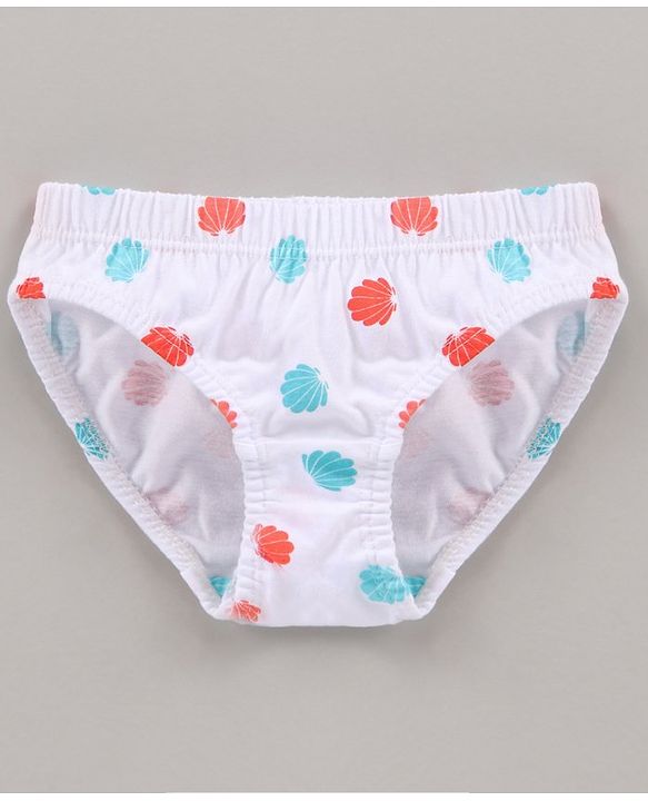 Babyhug Cotton Knit Printed Panties Pack Of 3 - Multicolour