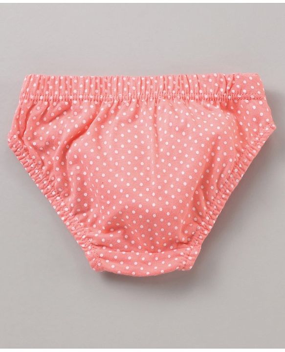 Babyhug Cotton Knit Printed Panties Pack Of 3 - Multicolour