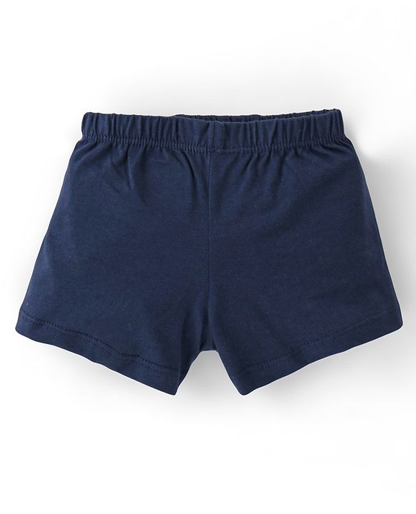 Babyhug 100% Cotton Briefs Set Printed Pack of 3 - Blue Yellow