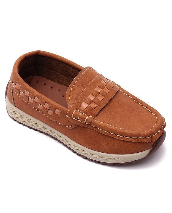 Cute Walk by Babyhug Formal Wear Loafers - Brown