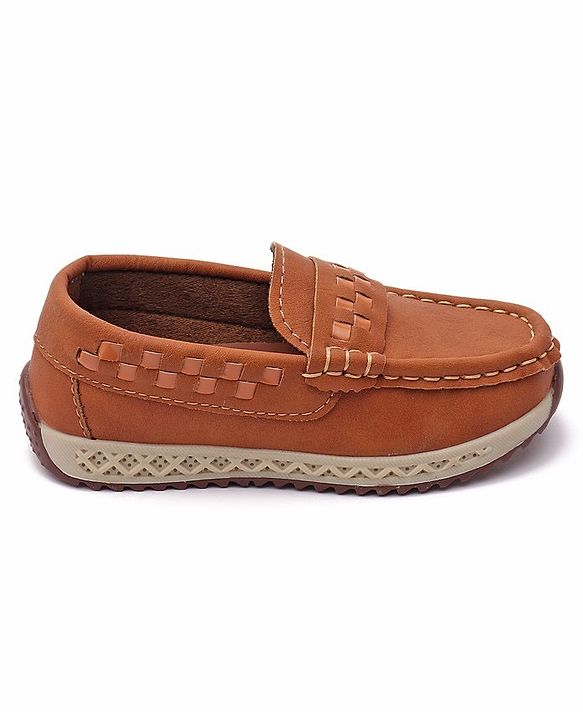 Cute Walk by Babyhug Formal Wear Loafers - Brown