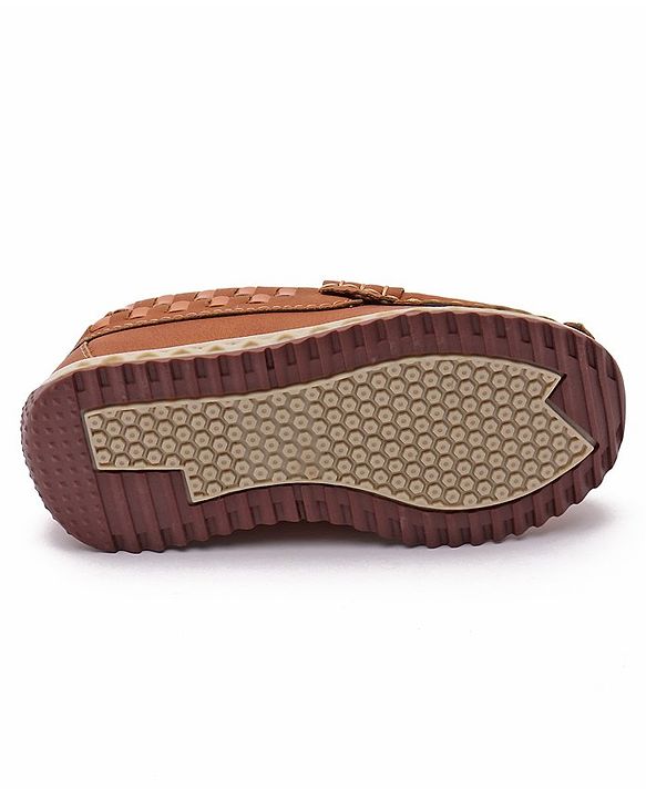 Cute Walk by Babyhug Formal Wear Loafers - Brown
