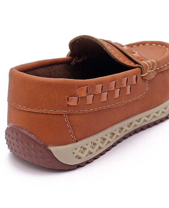 Cute Walk by Babyhug Formal Wear Loafers - Brown