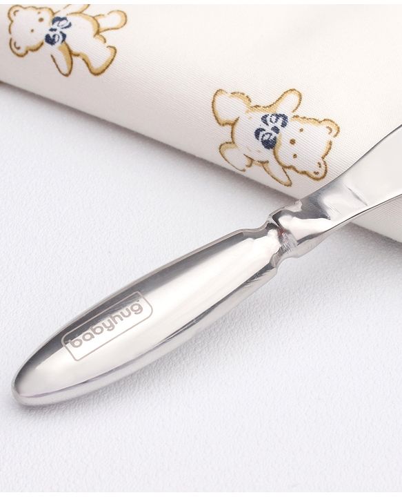 Babyhug Steel Butter knife - Grey