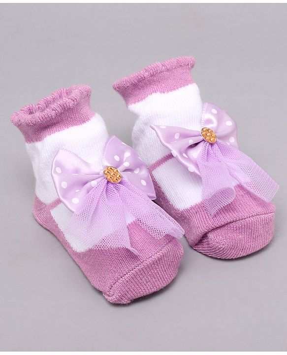 Cute Walk by Babyhug Sock Shoes (Color & Design May vary)
