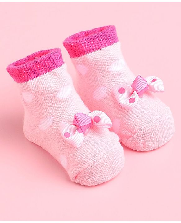 Cute Walk by Babyhug Sock Shoes (Color & Design May vary)