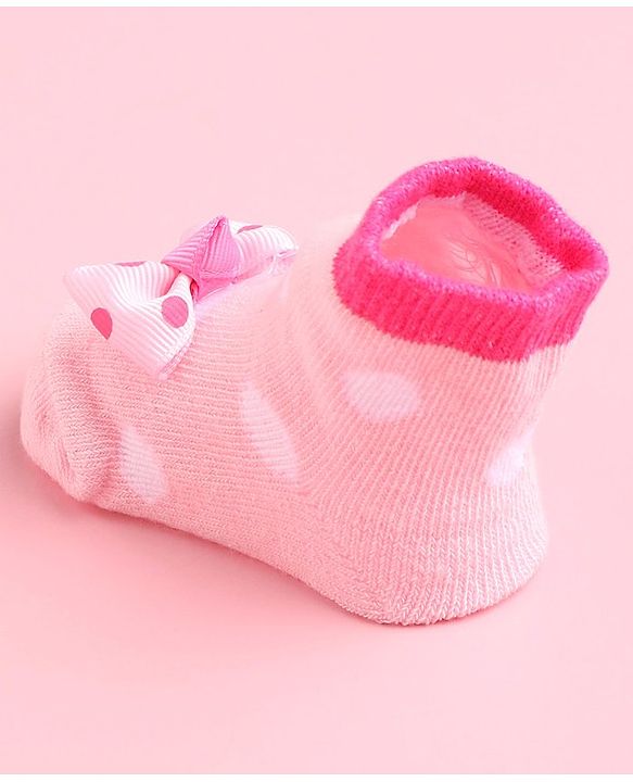 Cute Walk by Babyhug Sock Shoes (Color & Design May vary)
