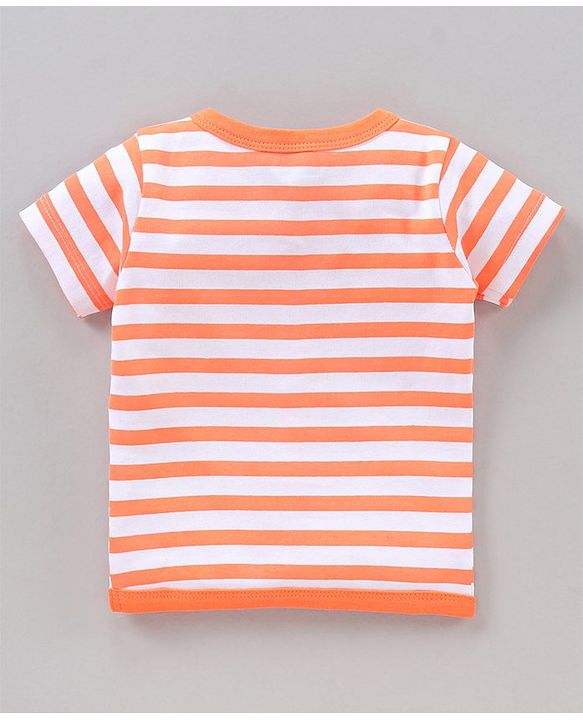 Babyhug Half Sleeves 100 % Cotton Vests Pack of 3 - Multicolour