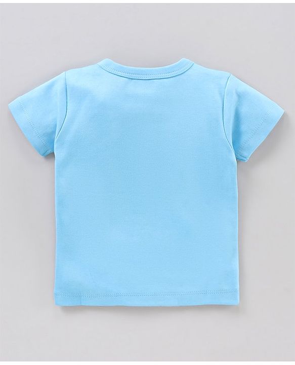 Babyhug Half Sleeves 100 % Cotton Vests Pack of 3 - Multicolour