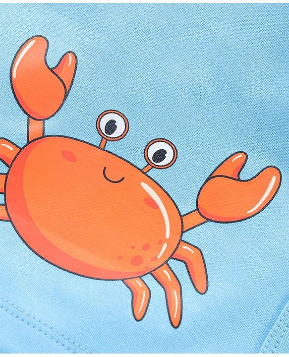 Babyhug Half Sleeves 100 % Cotton Vests Pack of 3 - Multicolour