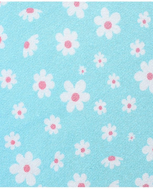 Pine Kids Sleeveless Cotton Lycra  Antimicrobial And BioWashed Slips Stripe Dot And Floral Print Pack Of 3 (Colour May Vary)