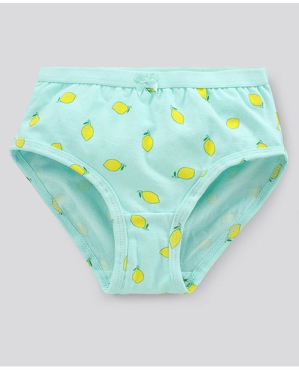 Pine Kids Antimicrobial & Biowashed Panties Pack Of 3 (Colour May Vary)